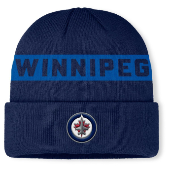 Winnipeg Jets zimná čiapka Authentic Pro A/Cap Cuffed inscription