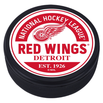 Detroit Red Wings puk Block Textured Puck