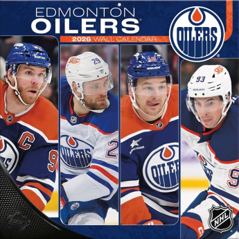 Edmonton Oilers kalendár 2026 Wall