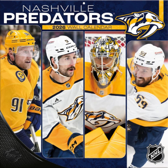Nashville Predators kalendár 2026 Wall