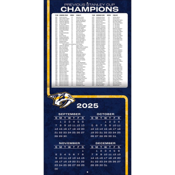 Nashville Predators kalendár 2026 Wall