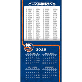 New York Islanders kalendár 2026 Wall