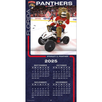 NHL produkty kalendár Mascots 2026 Wall