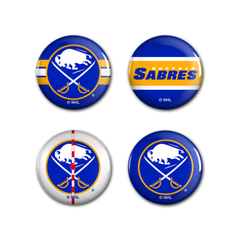 Buffalo Sabres odznak Button 4 Pack