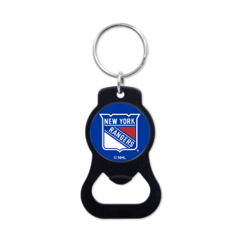 New York Islanders kľúčenka NHL Black Bottle Opener Key Ring