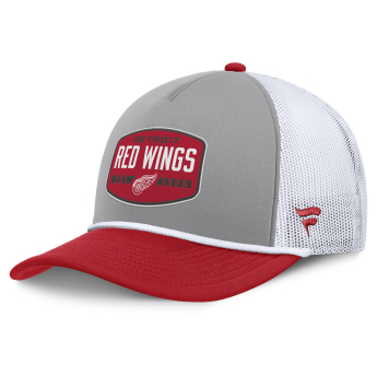 Detroit Red Wings čiapka baseballová šiltovka Course Adjustable Foam Front A-Frame Meshaback