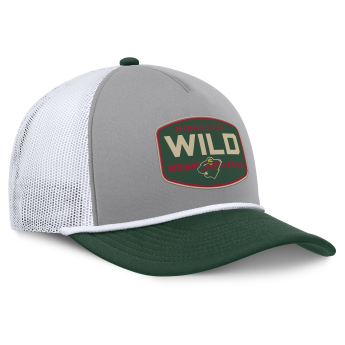 Minnesota Wild čiapka baseballová šiltovka Course Adjustable Foam Front A-Frame Meshaback