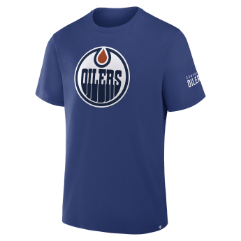 Edmonton Oilers pánske tričko Hat Trick blue