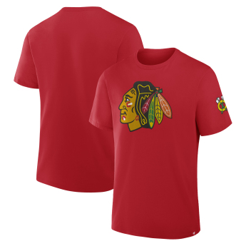 Chicago Blackhawks pánske tričko Hat Trick red