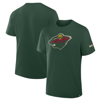 Minnesota Wild pánske tričko Hat Trick green