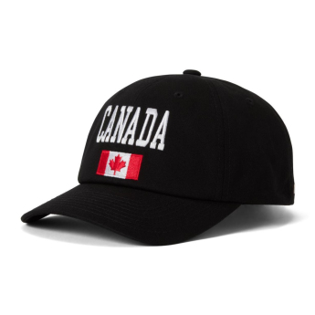 Hokejové reprezentácie čiapka baseballová šiltovka Canada Flag black