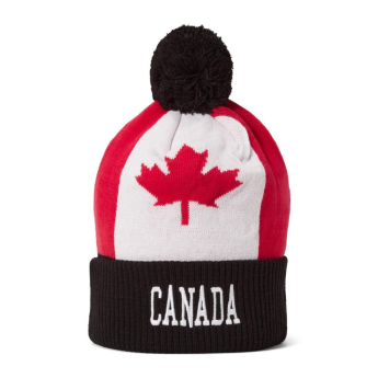 Hokejové reprezentácie zimná čiapka Canada Pom Flag