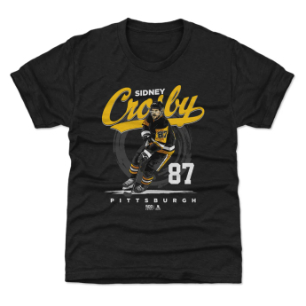 Boston Bruins detské tričko Sidney Crosby #87 NHL Brush
