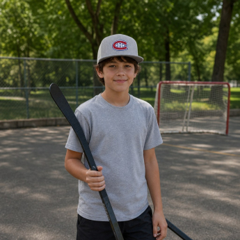 Montreal Canadiens detská čiapka baseballová šiltovka Ace In The Hole Flatbrim Snapb