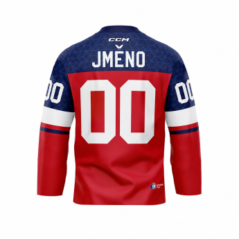 Hokejové reprezentácie hokejový dres Czech republic Olymp 2026 red