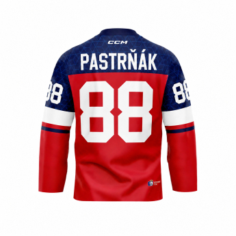 Hokejové reprezentácie hokejový dres Czech republic Olymp 2026 David Pastrňák red