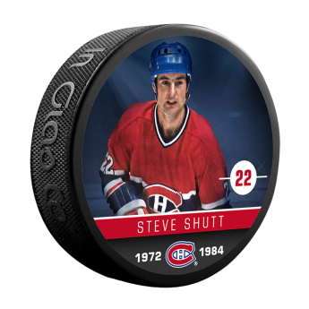 Montreal Canadiens puk Steve Shutt #22 Souvenir Collector