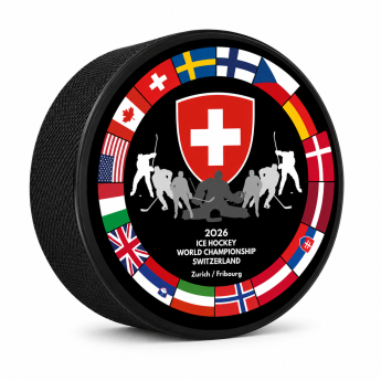 Hokejové reprezentácie puk Ice Hockey World Championship Switzerland MS 2026