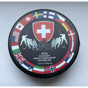 Hokejové reprezentácie puk Ice Hockey World Championship Switzerland MS 2026