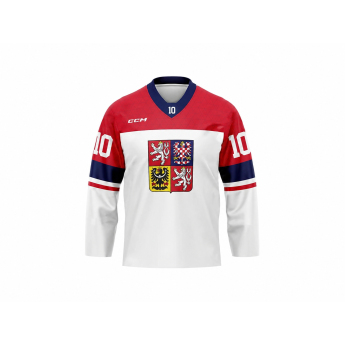 Hokejové reprezentácie hokejový dres Roman Červenka #10 CCM Fandres replica 2026 white