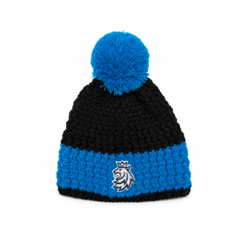 Hokejové reprezentácie detská zimná čiapka Czech Lion Hockey Logo - Blue