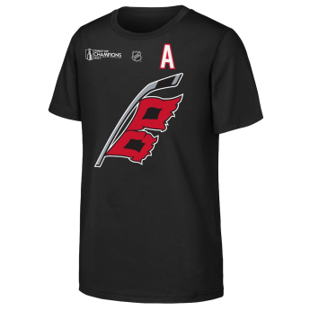 Carolina Hurricanes detské tričko Sebastian Aho NHL 2026 Stanley Cup Champions Name & Number
