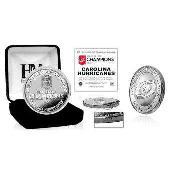 Carolina Hurricanes pamätné mince NHL 2026 Stanley Cup Champions Limited Edition