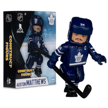 Toronto Maple Leafs figúrka Auston Matthews #34 NHL Construct
