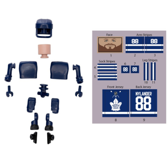 Toronto Maple Leafs figúrka William Nylander #88 NHL Construct
