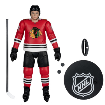 Chicago Blackhawks figúrka Connor Bedard #98 NHL McFarlane Articulated