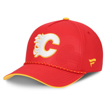 Calgary Flames čiapka baseballová šiltovka NHL On Stage Podium Draft A-Frame Adjustable