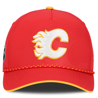 Calgary Flames čiapka baseballová šiltovka NHL On Stage Podium Draft A-Frame Adjustable