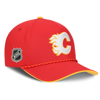 Calgary Flames čiapka baseballová šiltovka NHL On Stage Podium Draft A-Frame Adjustable