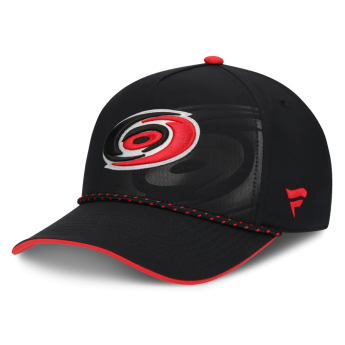 Carolina Hurricanes čiapka baseballová šiltovka NHL Fanatics Black On Stage Podium Draft A-Frame Adjustable