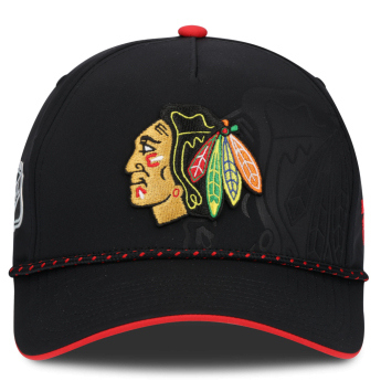 Chicago Blackhawks čiapka baseballová šiltovka NHL On Stage Podium Draft A-Frame Adjustable
