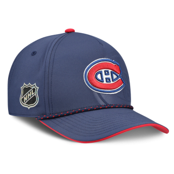 Montreal Canadiens čiapka baseballová šiltovka NHL Fanatics Navy On Stage Podium Draft A-Frame Adjustable
