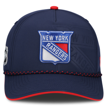 New York Rangers čiapka baseballová šiltovka NHL On Stage Podium Draft A-Frame Adjustable