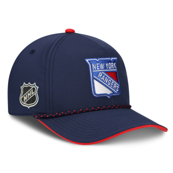 New York Rangers čiapka baseballová šiltovka NHL On Stage Podium Draft A-Frame Adjustable