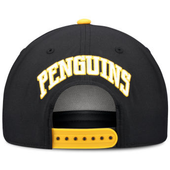 Pittsburgh Penguins čiapka baseballová šiltovka NHL Fanatics Black On Stage Podium Draft A-Frame Adjustable