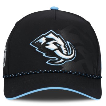 Utah Hockey Club čiapka baseballová šiltovka NHL Fanatics Black On Stage Podium Draft A-Frame Adjustable
