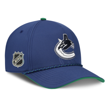Vancouver Canucks čiapka baseballová šiltovka NHL Fanatics Blue On Stage Podium Draft A-Frame