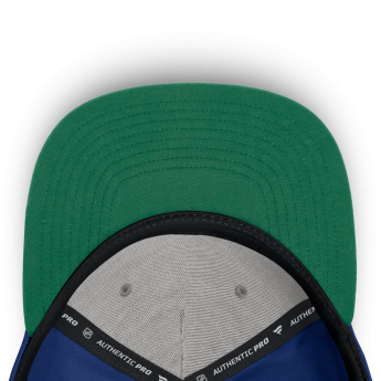 Vancouver Canucks čiapka baseballová šiltovka NHL Fanatics Blue On Stage Podium Draft A-Frame
