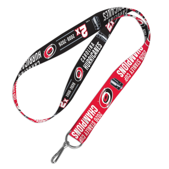 Carolina Hurricanes kľúčenka 2026 Stanley Cup Champions 1” Lanyard
