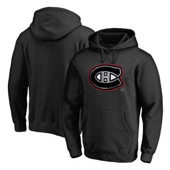 Montreal Canadiens pánska mikina s kapucňou NHL Core Smoke Pullover Hoodie - Black