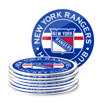 New York Rangers podtácka NHL 8pk Coaster Stripe De