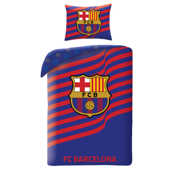 FC Barcelona obliečky na jednu posteľ Wave