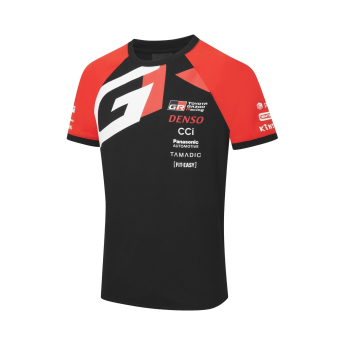 Toyota Gazoo Racing pánske tričko redblack WRT 2026