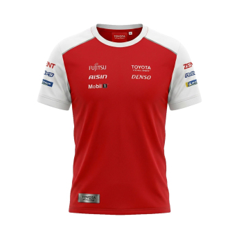 Toyota Gazoo Racing pánske tričko redwhite WEC 2026