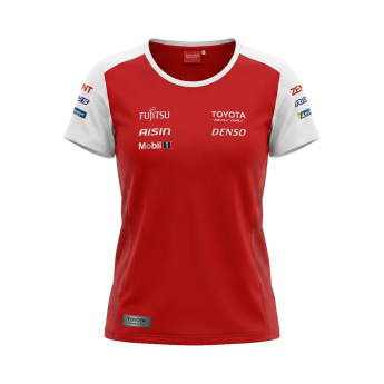 Toyota Gazoo Racing dámske tričko redwhite WEC 2026