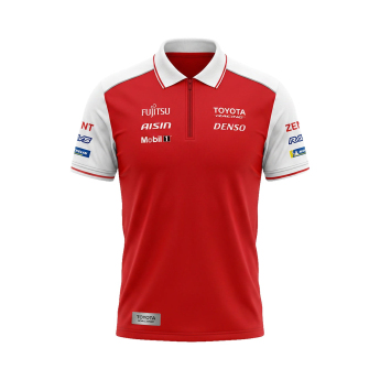 Toyota Gazoo Racing polokošeľa redwhite WEC 2026